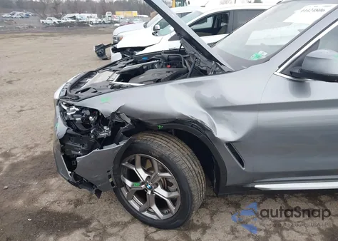 2024 BMW X3 xDrive30I z USA, uszkodzony, nr VIN WBX57DP02RN313696